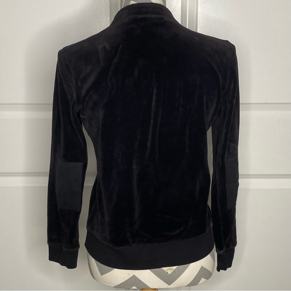 Style & Co Petite Black Zipup Top - Picture 3 of 7